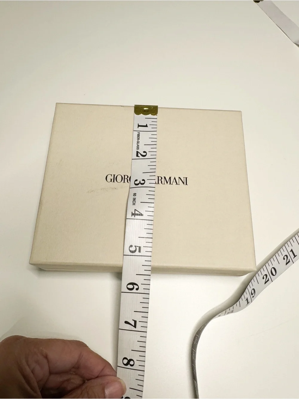 GIORGIO ARMANI Luxury Gift Box & Dust Bag Set- Box And Bag Only-Authentic
